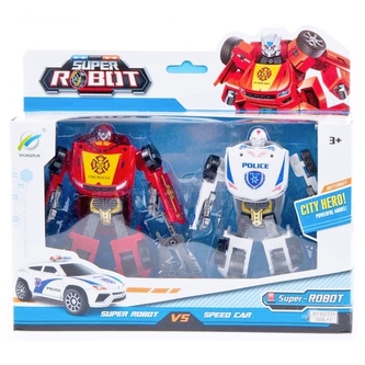 Super robot hasič a policista 2 v 1