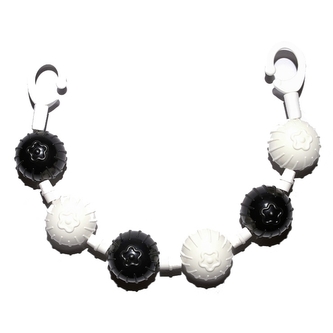 Černobílé koule na kočárek