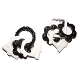 Kousátko 4 tvary černobílé