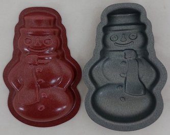 Formička sněhulák 20 ks teflon 6,8x4,1 cm