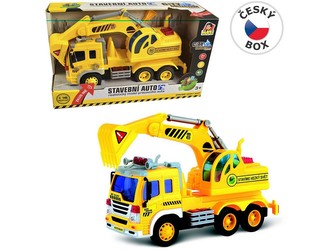 Auto stavební na baterie