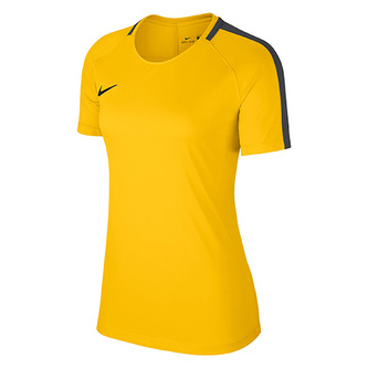 W NK DRY ACDMY18 TOP SS, 10 | FOOTBALL/SOCCER | WOMENS | SHORT SLEEVE TOP | TOUR YELLOW/ANTHRACITE/BLACK | M