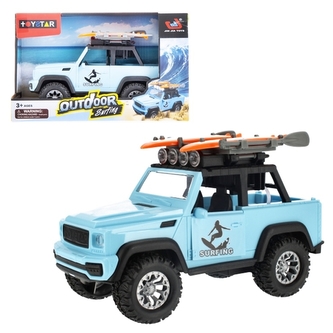 Jeep auto na surfing - světlo, zvuk