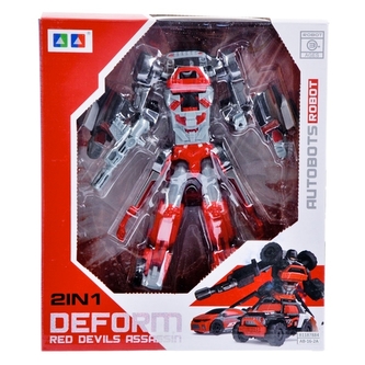 2v1 - robot, auta