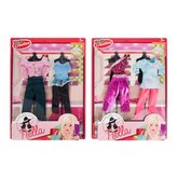 Oblečení pro panenky - top, kalhoty