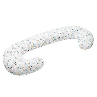 Univerzální kojící polštář ve tvaru C New Baby Jeřabiny