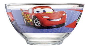 Miska skleněná 500 ml DISNEY AUTA 2