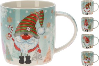 Hrnek 370 ml vánoční motiv porcelán