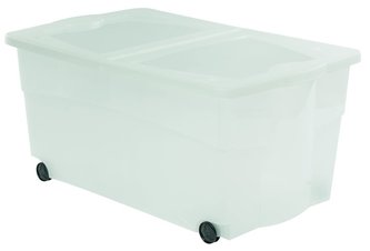 Box úložný 100 l s víkem a kolečky