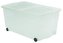 Box úložný 100 l s víkem a kolečky