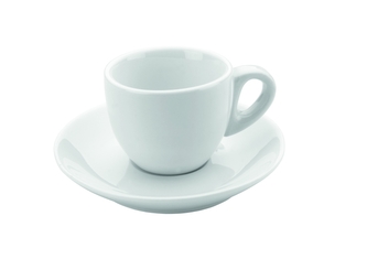 Šálek na espresso a podšálek sada 2+2