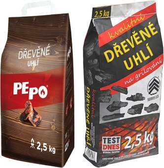 Uhlí grilovací 2.5 kg