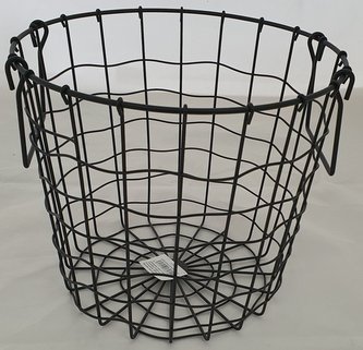 Košík kovový 21,5x25 cm