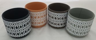 Květináč hliněný 13,5x12,5 cm