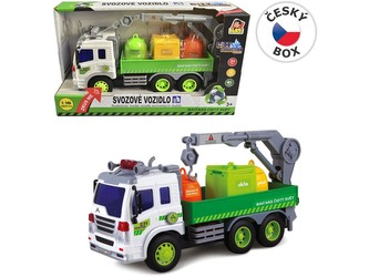 Auto popelářské na setrvačník