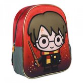 Harry Potter Batůžek 3D - Harry s hůlkou