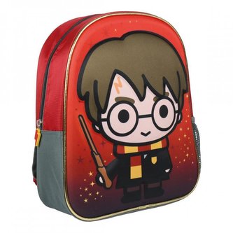 Harry Potter Batůžek 3D - Harry s hůlkou