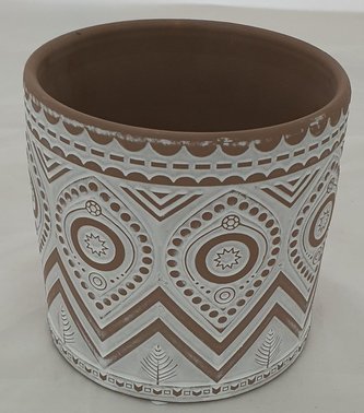 Květináč hliněný 13,5x12,5 cm