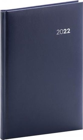 Týdenní diář Balacron 2022, tmavě modrý