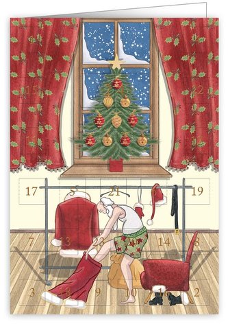 QUIRE PUBLISHING Přání adventní kalendář 6371 QP
