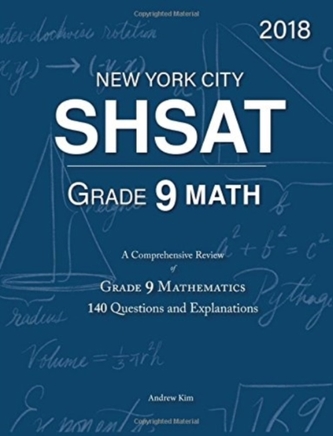 SHSAT GRADE 9 MATH