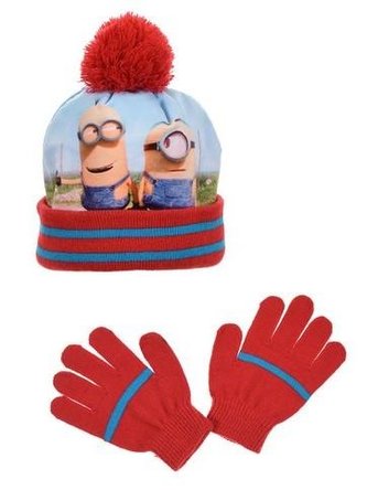 ČEPICE A RUKAVICE MIMONI - velikost 54