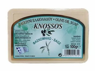 Knossos Olivové mýdlo Šalvěj 100 g