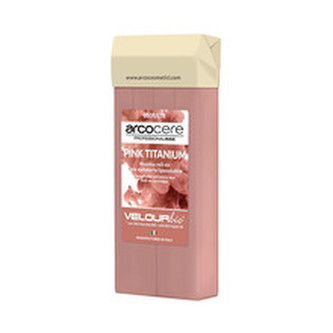 Arcocere Epilační vosk Professional Wax Pink Titanium Bio (Roll-On Cartidge) 100 ml woman