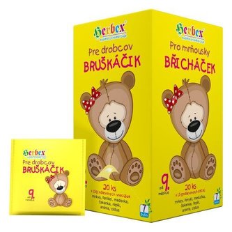 HERBEX Břicháček pro mrňousky 20 x 1,5 g