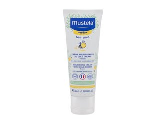 Mustela Dětský vyživující krém na obličej se včelím voskem pro suchou pleť (Nourishing Face Cream with Cold Cream) 40 ml child