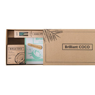 Brilliantcoco Dárkový set péče o zuby unisex