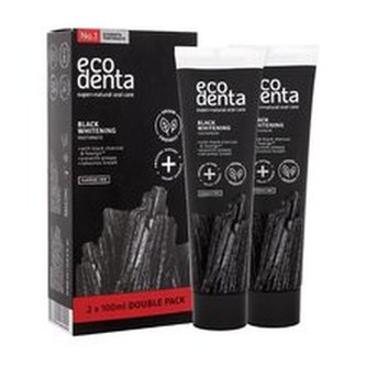 Ecodenta Toothpaste bělicí zubní pasta Black Whitening 2 x 100 ml