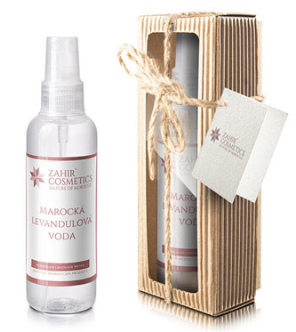 Zahir Cosmetics Marocká levandulová voda 100 ml - dárkové balení