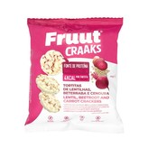 Fruut Čočkové krekry s příchutí červené řepy a mrkve 20 g