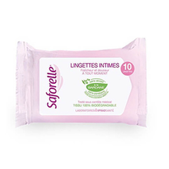 Saforelle Ubrousky pro intimní hygienu 10 ks woman