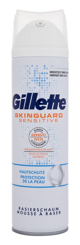 Gillette Skinguard Pěna na holení Sensitive 250 ml pro muže