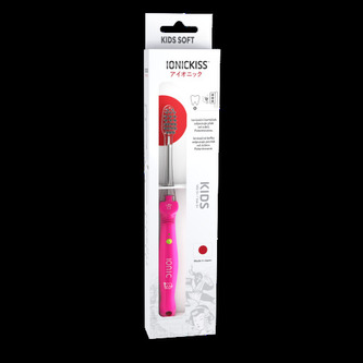 IONIC Corporation Ionizační detský zubní kartáček IONICKISS KIDS Růžová