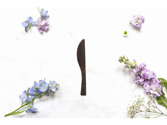 zKokosu Nůž z ebenového dřeva