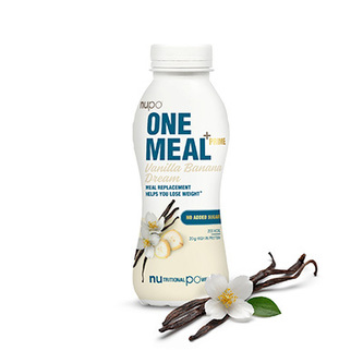 NUPO ONE MEAL + PRIME hotový nápoj Vanilla Banana Dream 372 g