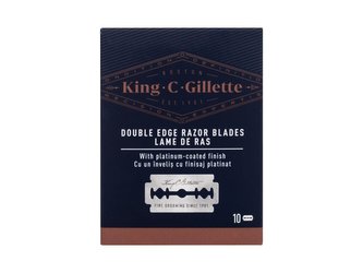 Gillette Náhradní žiletky King (Double Edge Razor Blades) 10 ks man