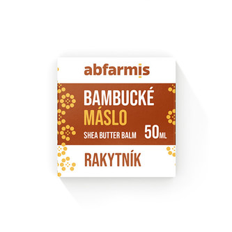 Abfarmis Abfarmis Bambucké máslo rakytník 50 ml