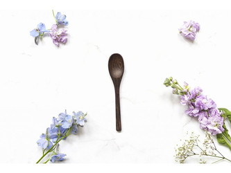 zKokosu Lžíce z ebenového dřeva