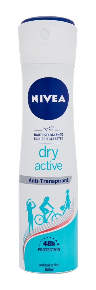 Nivea Dry Active Antiperspirant 48h 150 ml pro ženy