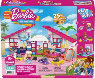 MEGA CONSTRUX BARBIE DŮM SNŮ DREAMHOUSE