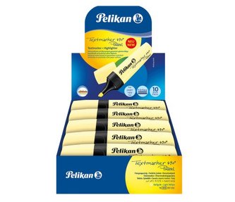 Pelikan - Zvýrazňovač 490 Pastelový žlutý Pelikan - Zvýrazňovač 490 Pastelový žlutý