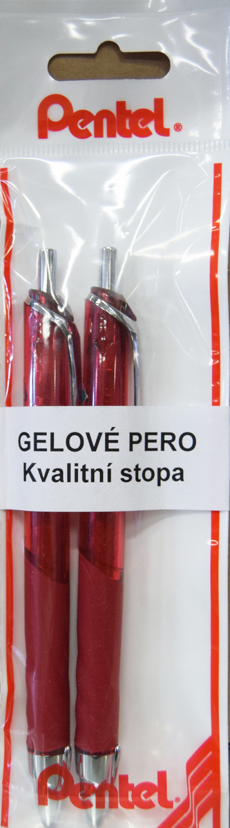 Gel.pero HyperG 2ks,červené