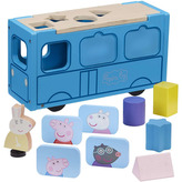 Dřevěný školní autobus Prasátko Peppa