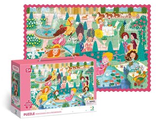 Puzzle Princesses on a promenade