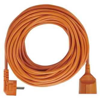 Prodlužovací kabel spojka 20m 3x 1mm, oranžový