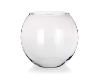 Váza sklo 21,5 cm kulatá Simax Globe